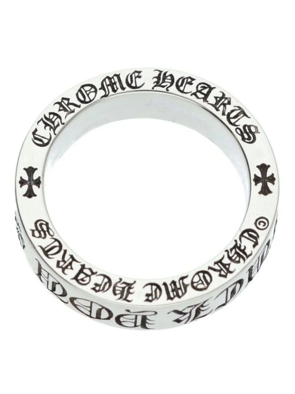 Chrome Hearts Spacer Silver Ring
